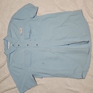 Magellan Outdoor Button Down, Angler Fit, L